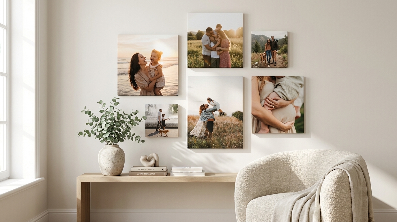 Fast custom canvas for Mother’s Day | Frameology