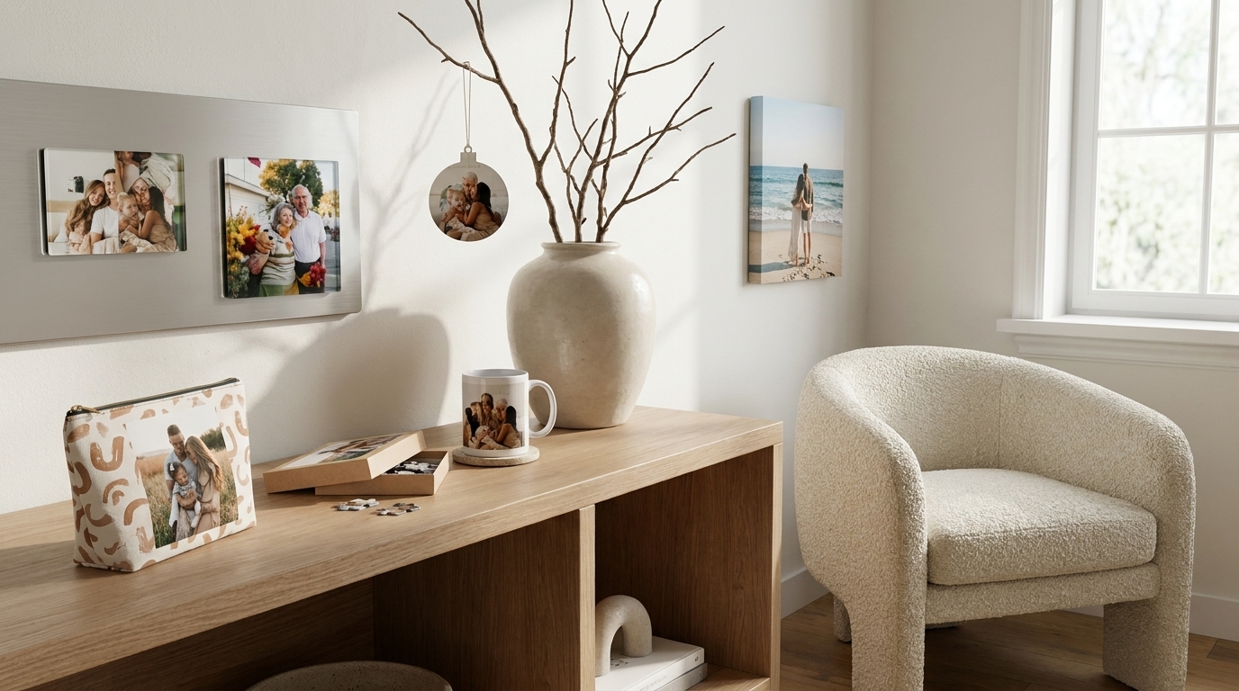 Budget custom photo gifts under $30 with quality prints