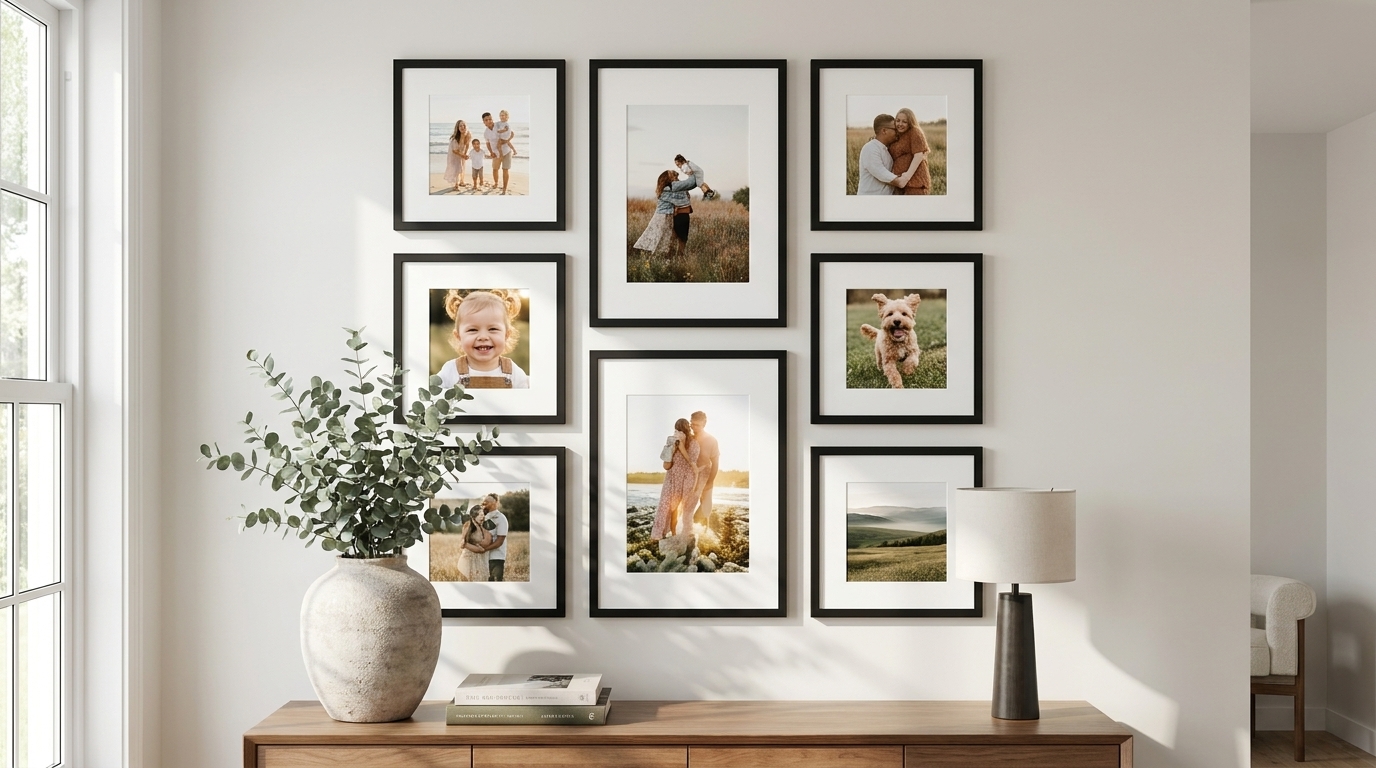 Preview gallery walls with AR: complete guide