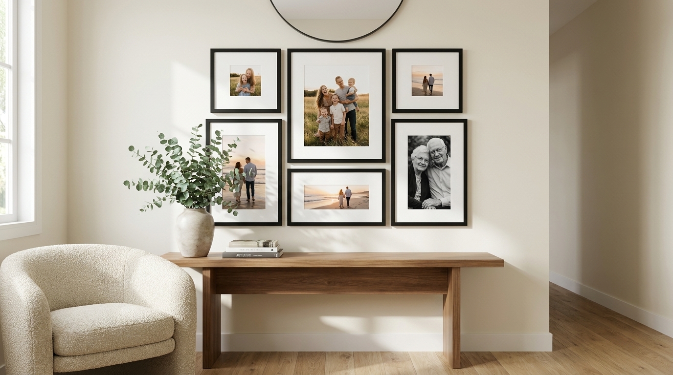 12 stylish entryway decor ideas with framed wall art