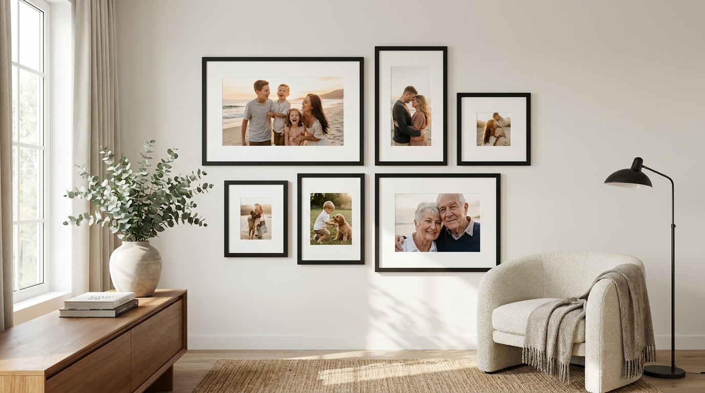 How to hang a photo gallery wall: step-by-step guide