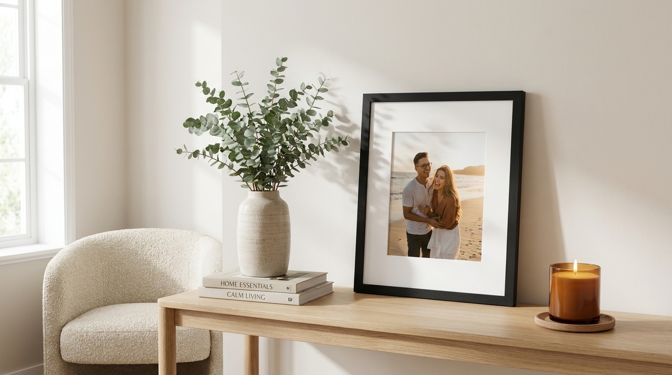 Affordable framed photo gifts starting at $19