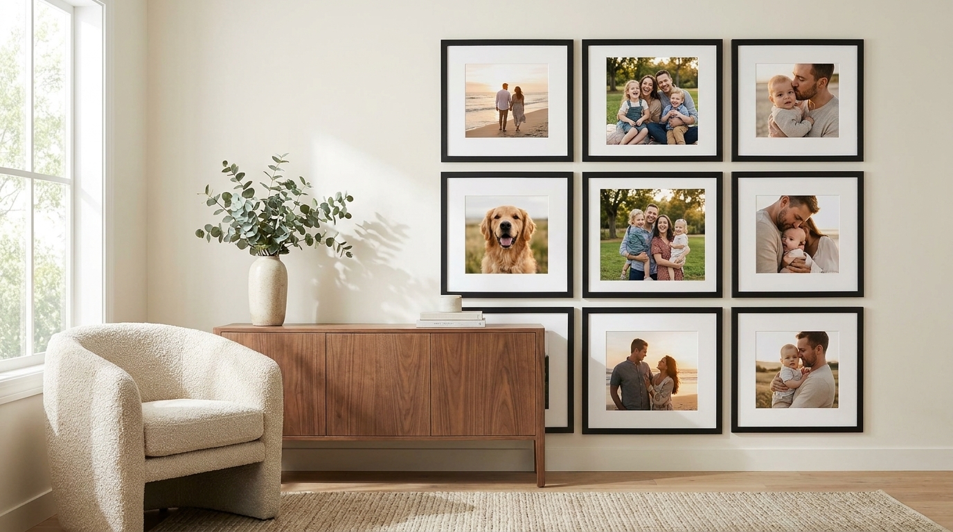 Best custom gallery wall layout ideas and templates