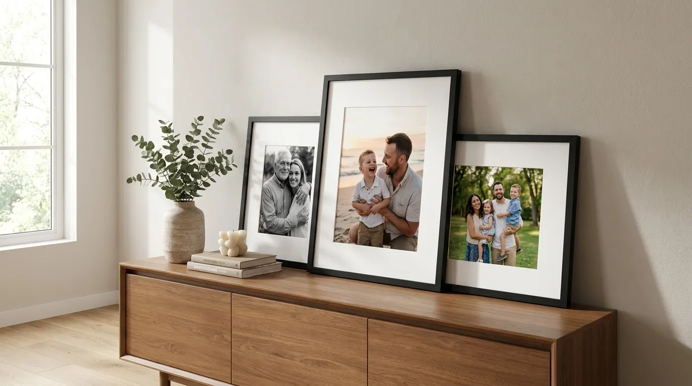 Cheap custom frames for Father's Day under $50 | Frameology