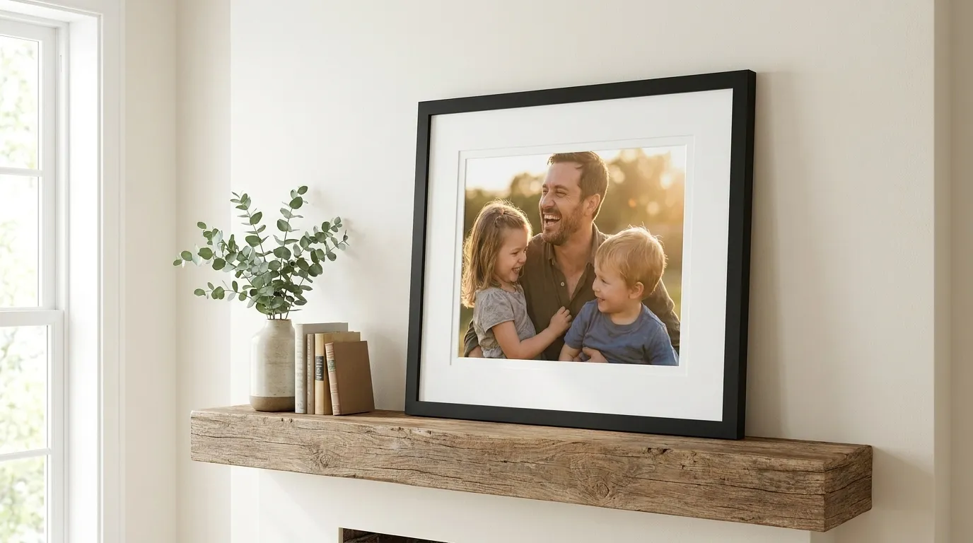 Cheap photo frames for Father's Day: quality gifts Dad loves