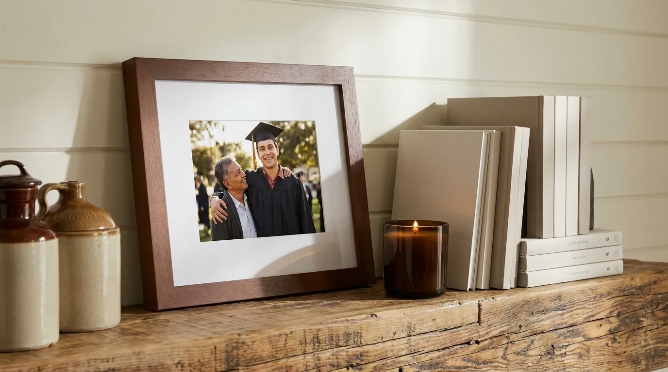 Best graduation gifts for guys: personalized photo keepsakes