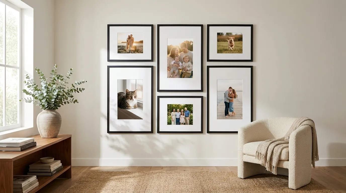 How to hang a gallery wall without measuring headaches