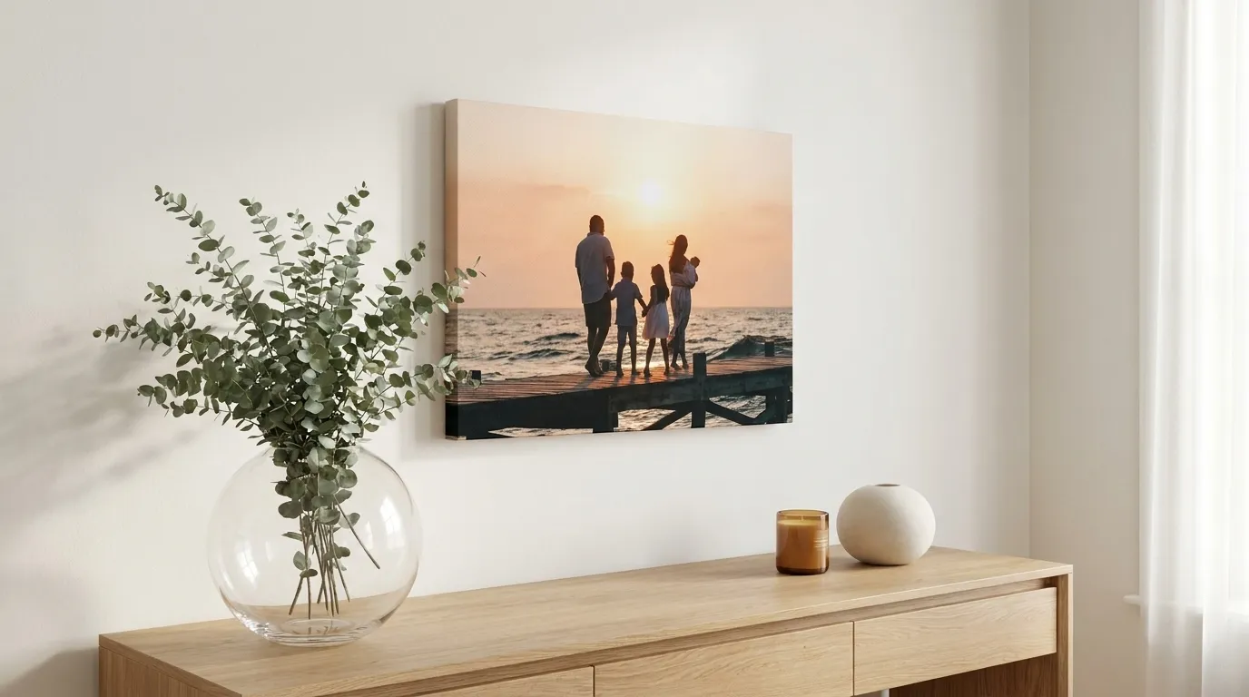 Best large canvas prints online for living room walls