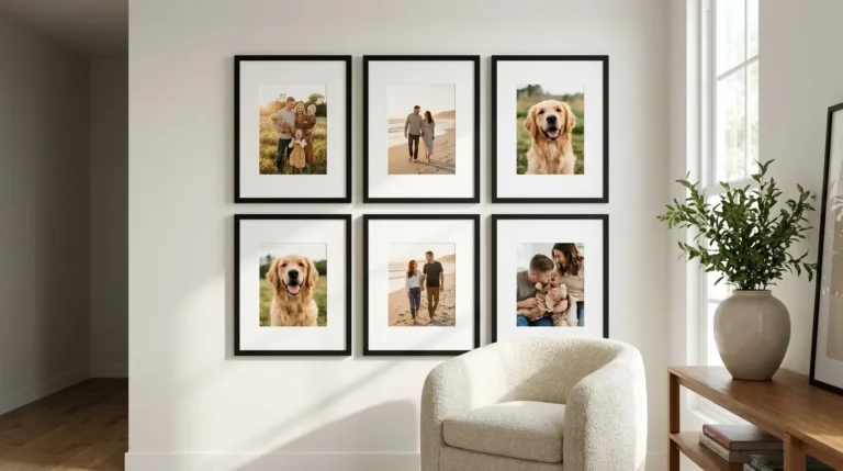 Best gallery wall picture frames for your living room