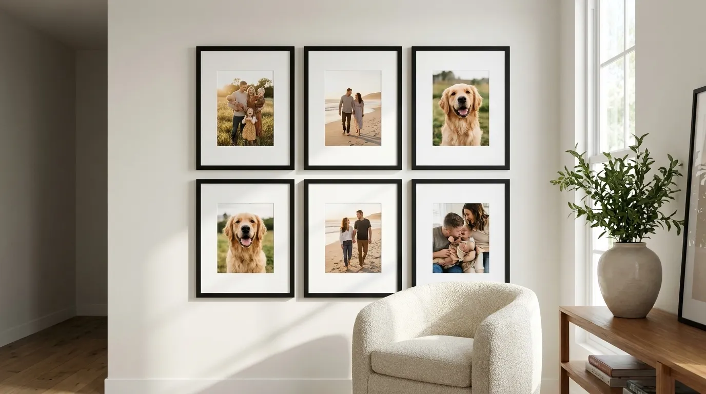Best gallery wall picture frames for your living room