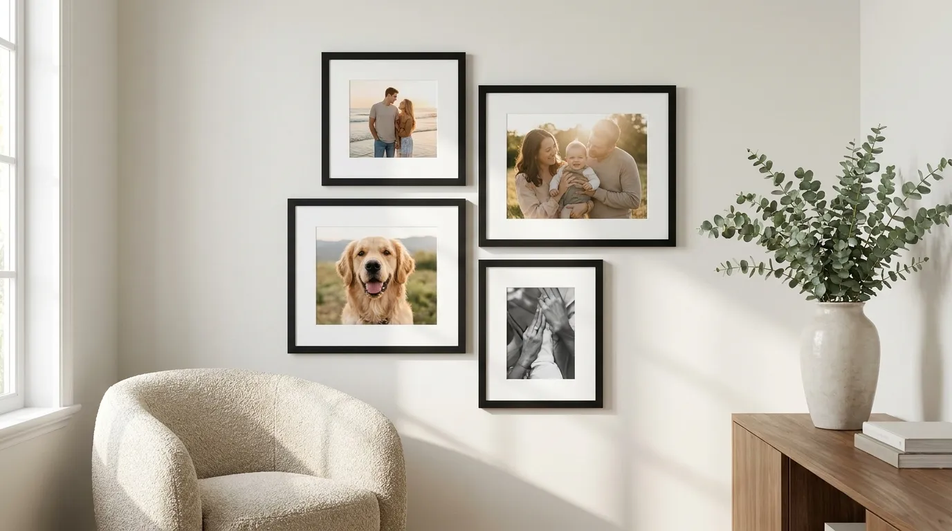 Gift ideas for mom: personalized framed photos she’ll love