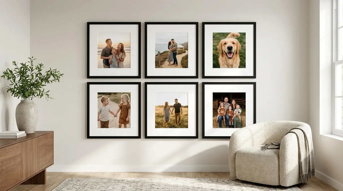 How to create an affordable gallery wall with custom framing