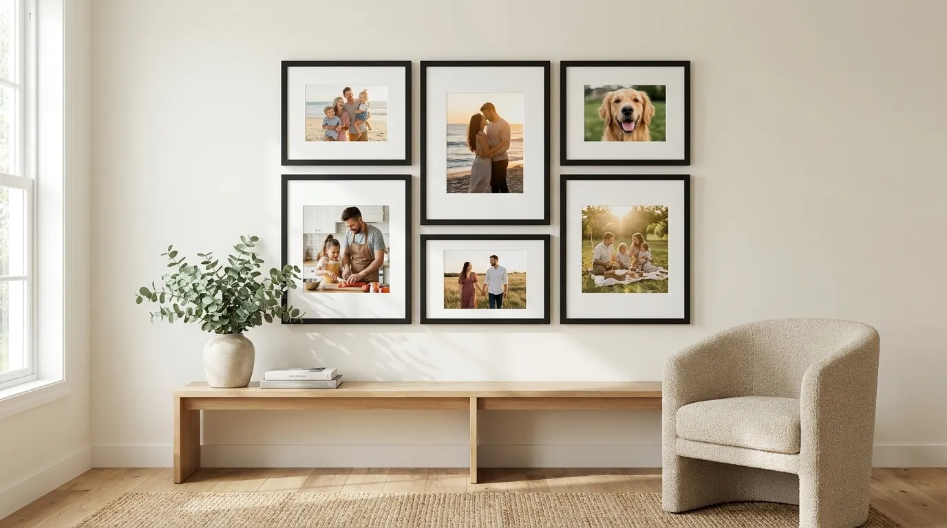 Fast shipping custom frames for your gallery wall